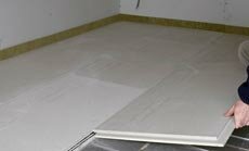 сухая стяжка из гвлв