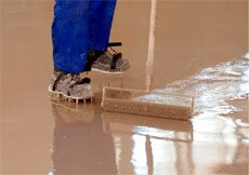 выравнивание основания пола